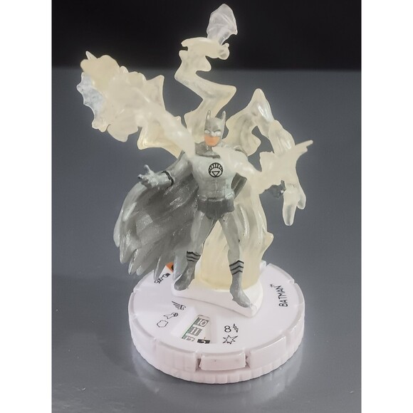 Heroclix Convention Exclusive D-005 White Lantern Batman With Card 2012 - Picture 2 of 8